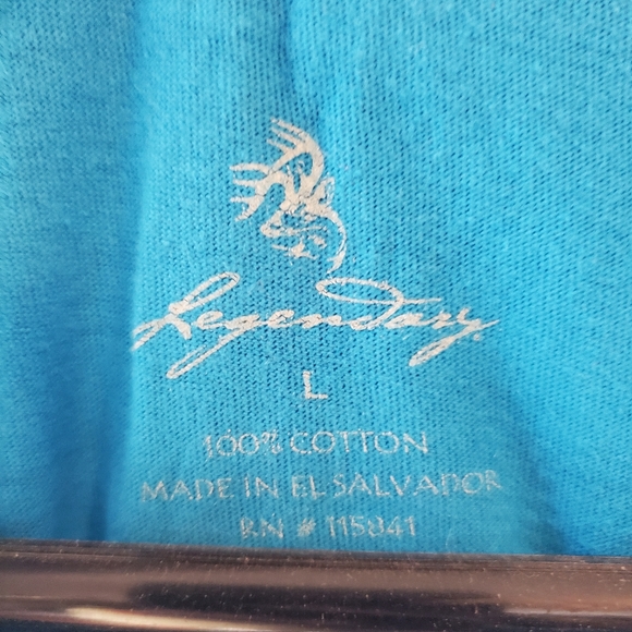 Blue Legendary tshirt. Size large. - Picture 2 of 2